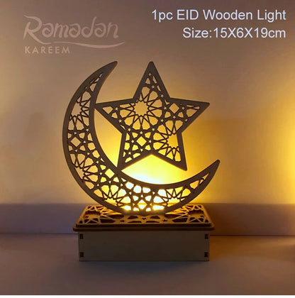 EID Night Light EID Mubarak Ramadan Decoration for Home Islam Muslim Party Decor Eid Al Adha Ramadan and Eid Ramadan Kareem