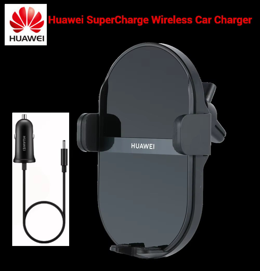 Supercharge Wireless Car Charger 50W Max Intelligent Both Side Sensor Mounting Dual Charging 3D Cooling Fast Charger