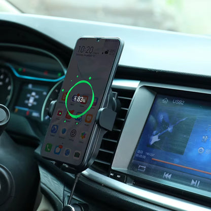 Supercharge Wireless Car Charger 50W Max Intelligent Both Side Sensor Mounting Dual Charging 3D Cooling Fast Charger