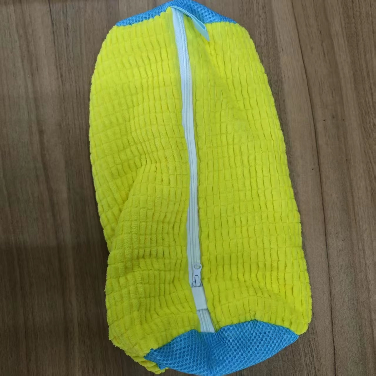 Shoe Wash Shoes Bag Padded Net Laundry Protector Fluffy Fibers Polyester Washing Shoes Machine Laundry Bag Drying Bags 1PCS