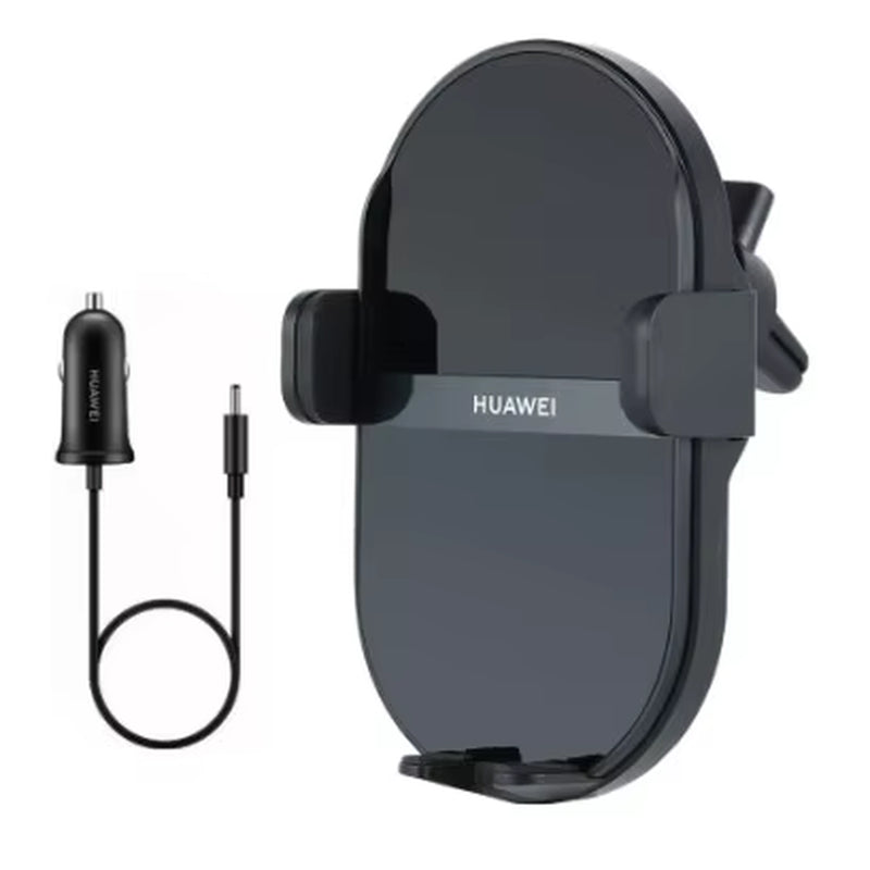Supercharge Wireless Car Charger 50W Max Intelligent Both Side Sensor Mounting Dual Charging 3D Cooling Fast Charger