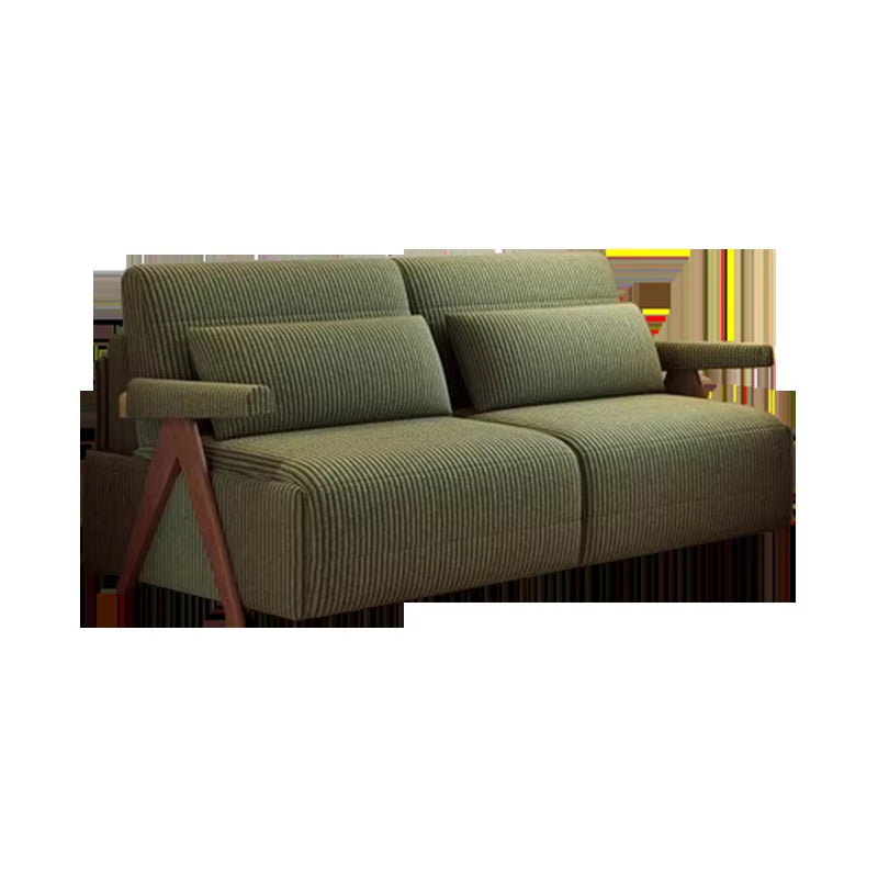 Green Living Room Sofas Corduroy Recliners Nordic 2025 Bedroom Chaise Sofa Bed Puffs Foldable Divano Sottovuoto Furniture Home