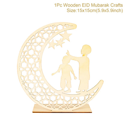 EID Night Light EID Mubarak Ramadan Decoration for Home Islam Muslim Party Decor Eid Al Adha Ramadan and Eid Ramadan Kareem